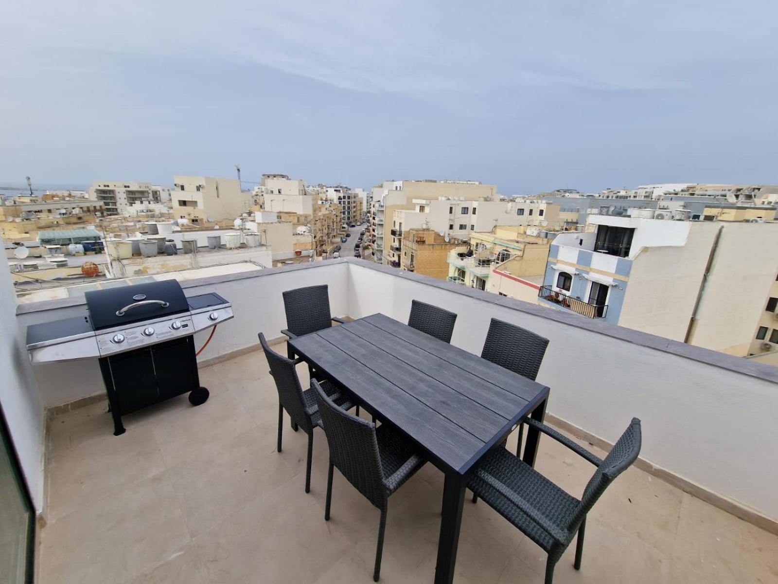 Sky Apartment 3 San Pawl il-Baħar Kültér fotó